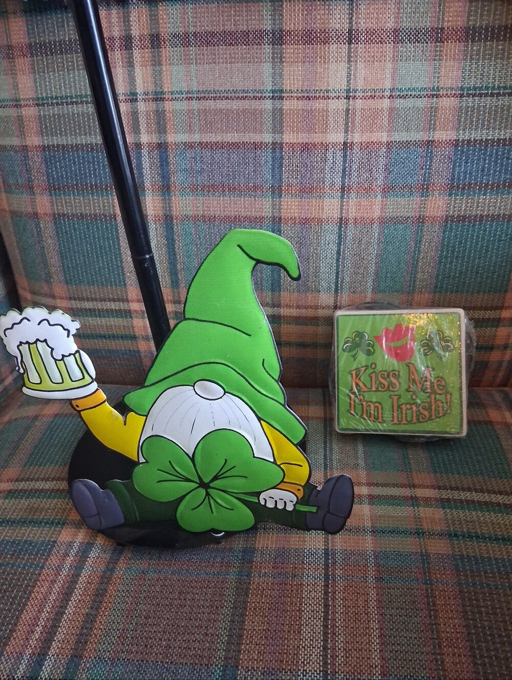 *must Purchase 3 $3 Items* Green Gnome St. Patrick's Day Decorative Figurine